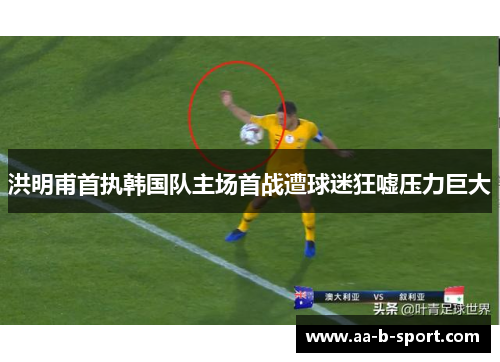 洪明甫首执韩国队主场首战遭球迷狂嘘压力巨大